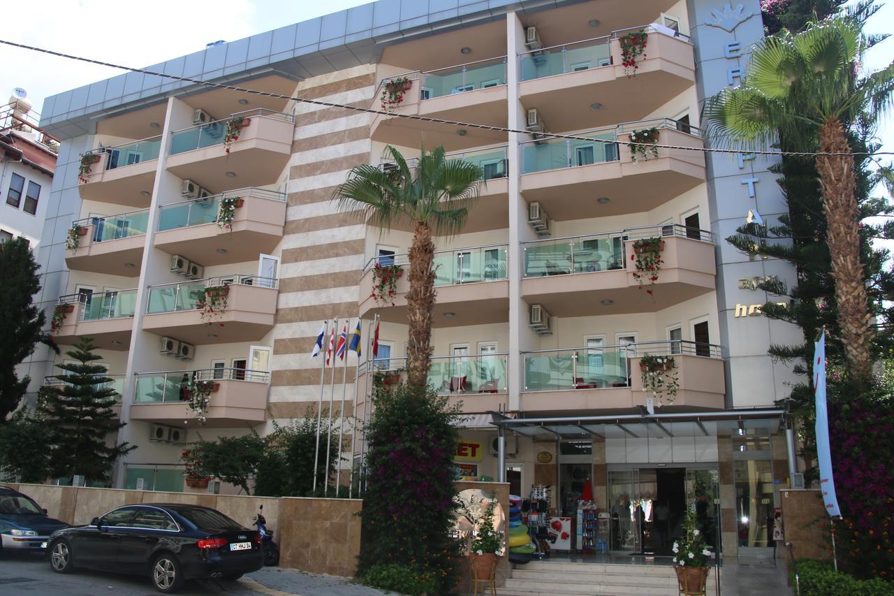 Aparthotel Erkaptan Apart Alanya Zewnętrze zdjęcie